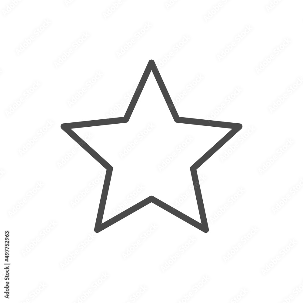 Star vector icon. Simple pictogram. Star vector icon. Simple pictogram.