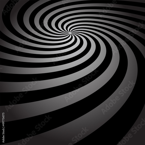 Abstract background with rotation whirl movement.