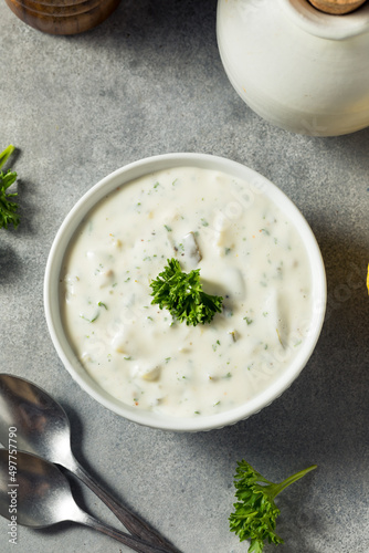 Homemade Organic Tartar Sauce Dip photo