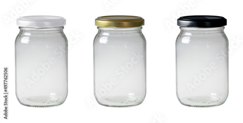 Frasco de vidrio 250 ml, Envase Conservas, Mayonesa, Fondo blanco, Tapa Twist Off