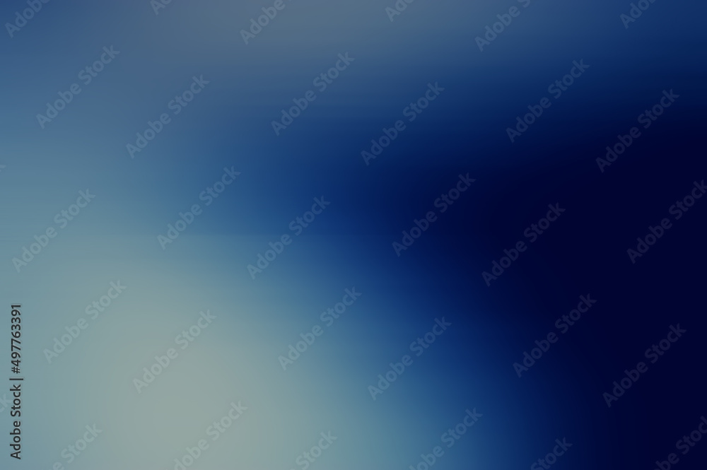 Gradient blue background, blurred abstract background.
