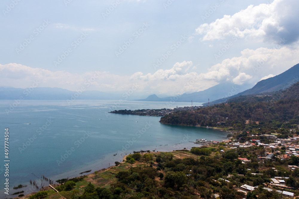 San juan la laguna lakeshore at lake atitlan, Guatemala