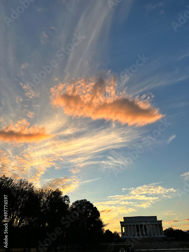 Un atardecer en Washington 