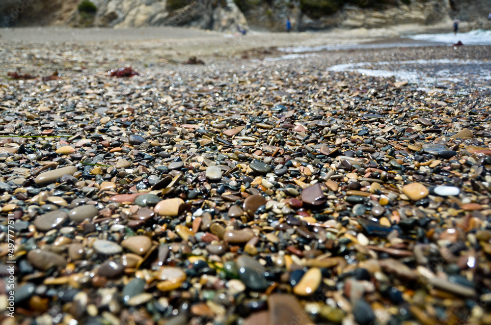 pebbles on the beach