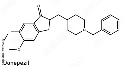 Donepezil is used to treat dementia; a brain disorder that affects the ability to remember, think clearly, communicate, and perform daily activities and may cause changes in mood and personality