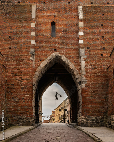 Opatów Gate in Sandomierz, Poland