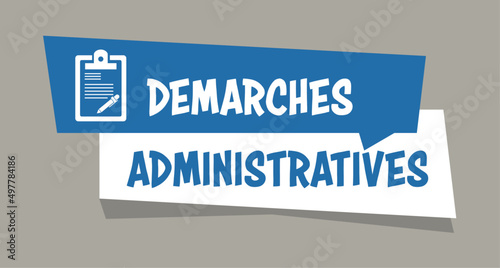 Logo démarches en ligne.