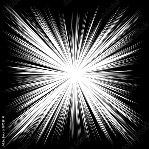 A Comic and Cartoon Background Effect