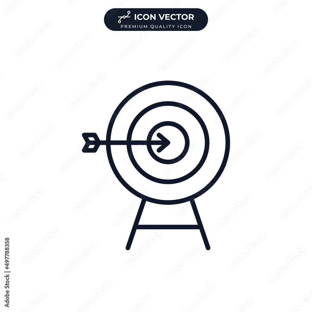 target icon symbol template for graphic and web design collection logo vector illustration target icon symbol template for graphic and web design collection logo vector illustration