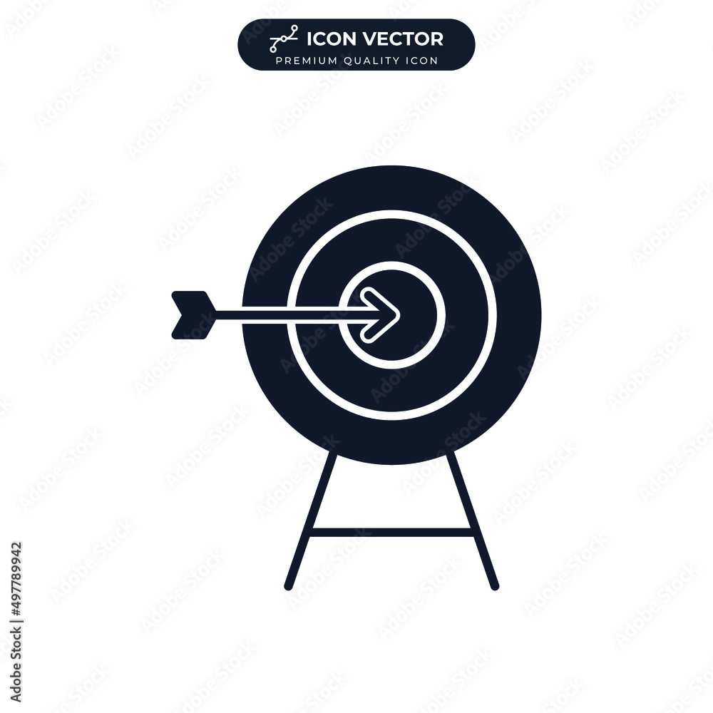 target icon symbol template for graphic and web design collection logo vector illustration target icon symbol template for graphic and web design collection logo vector illustration