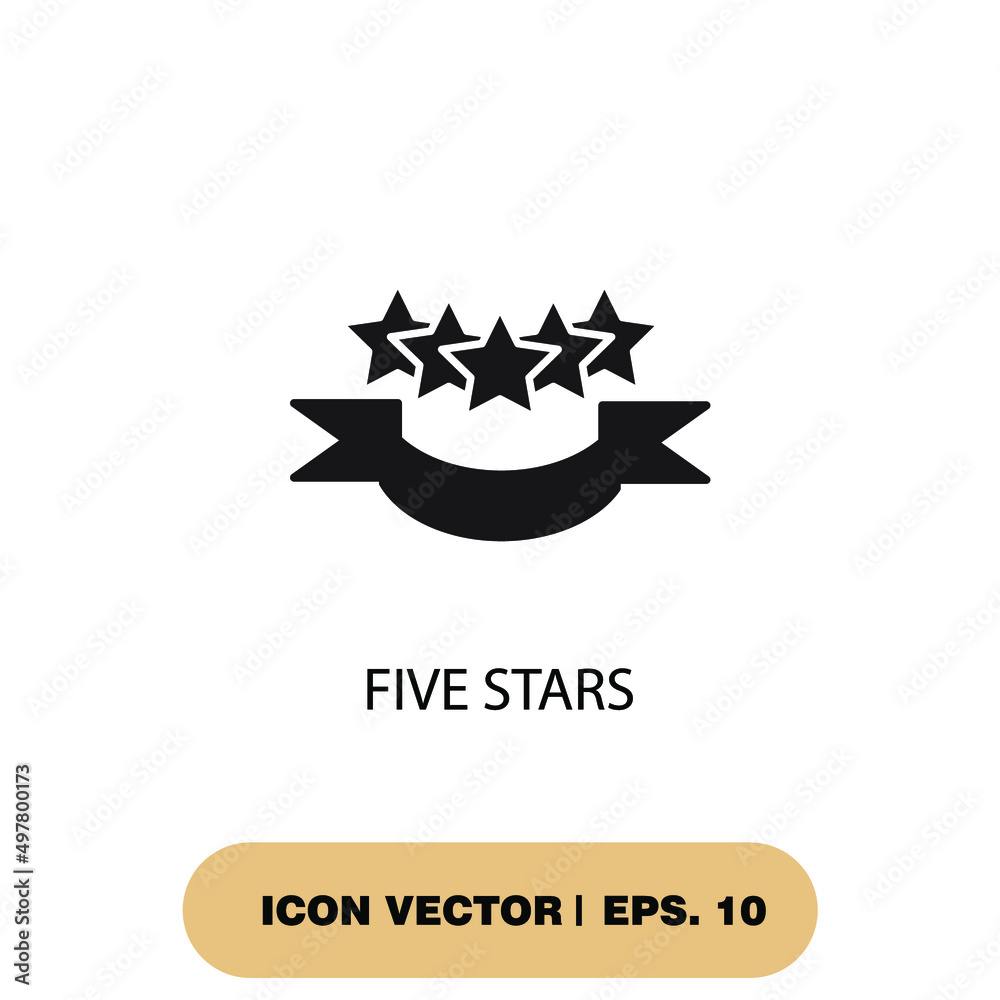 five stars icons symbol vector elements for infographic web five stars icons symbol vector elements for infographic web