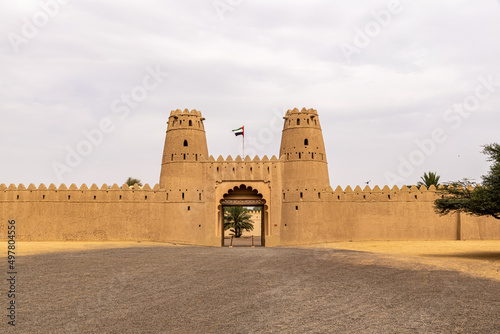 Front view of Al Jahili Fort photo