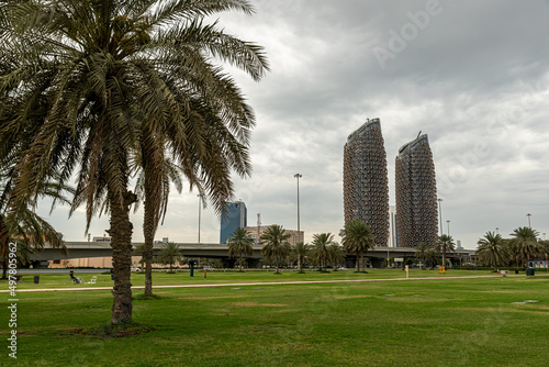 Double towers in Abu Dhabi
