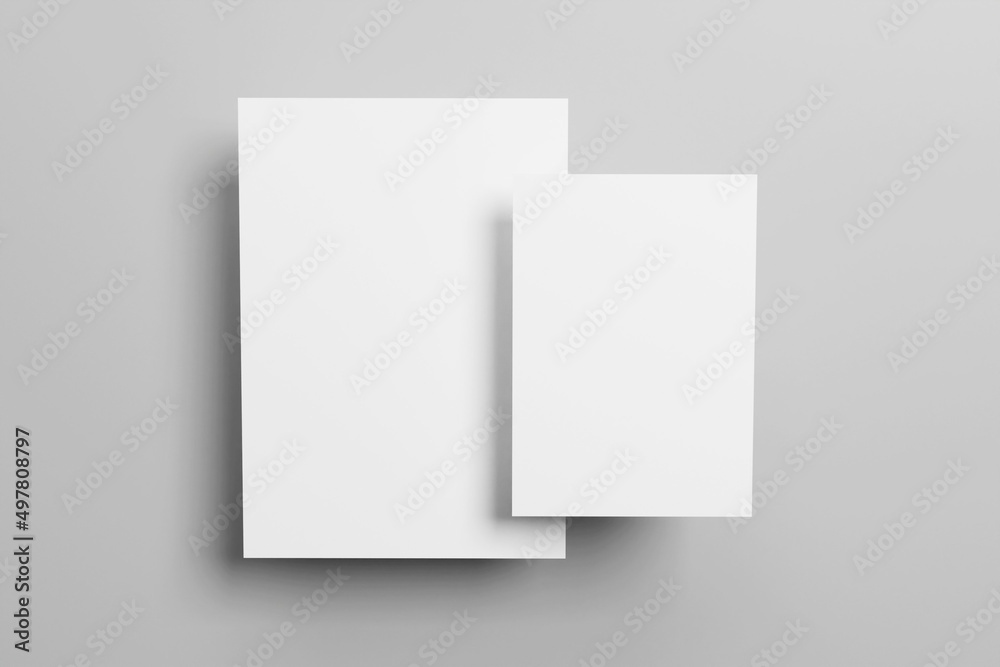 Flyer mockup a4 a5 