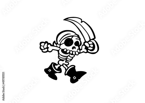 pirat zombie
