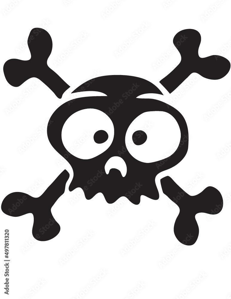 skull pirat funny