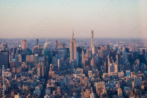 Fototapeta Naklejka Na Ścianę i Meble -  On Top of NYC
