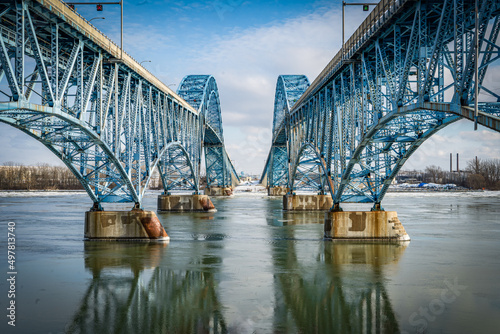 twin bridges photo
