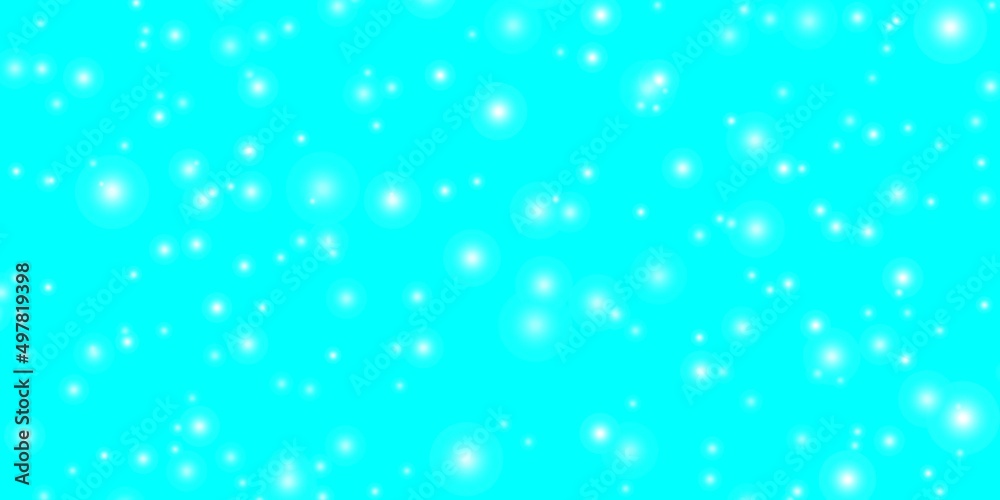Light BLUE vector pattern with abstract stars. Light BLUE vector pattern with abstract stars.