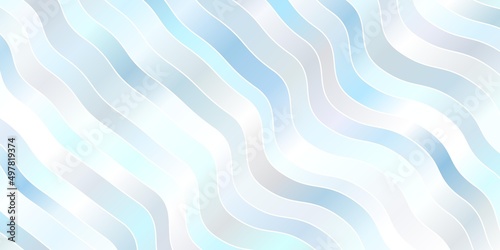 Light BLUE vector pattern with lines.