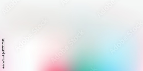 Light Green, Red vector blur backdrop.