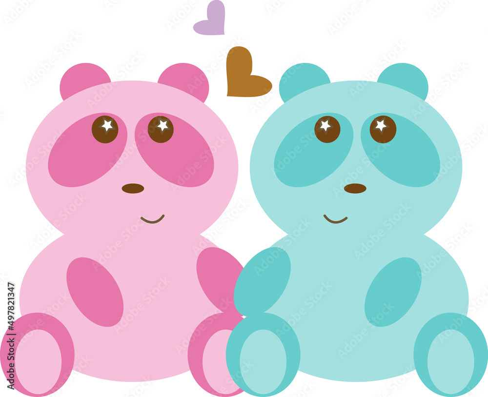 Fototapeta premium loveypairs