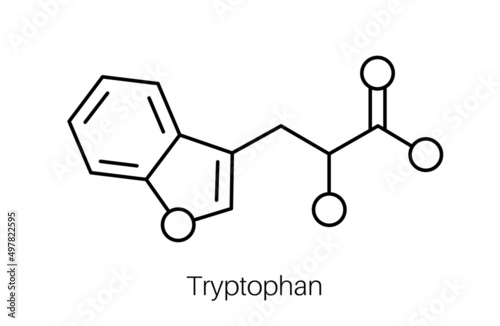 Tryptophan chemical formula