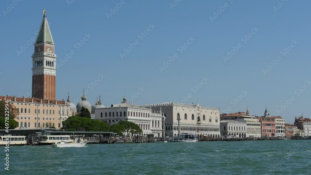 Time lapse of San Marco, Venice from Santa Maria della Salute Time lapse of San Marco, Venice from Santa Maria della Salute