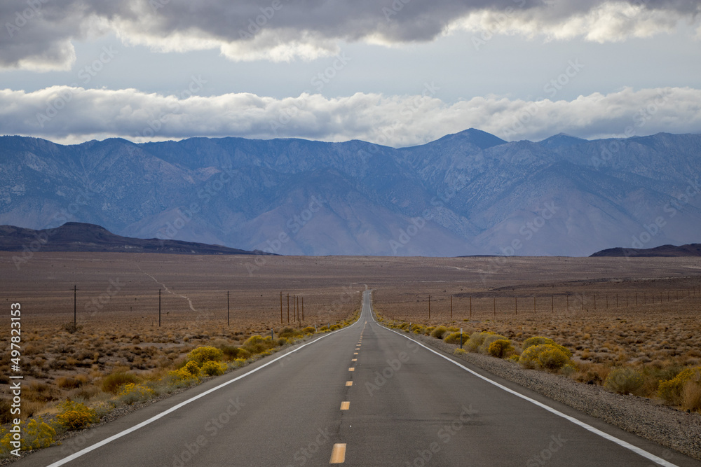 Leaving the Eastern Sierra