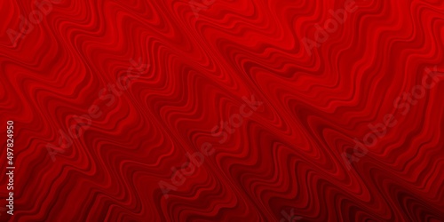 Dark Red vector template with wry lines.