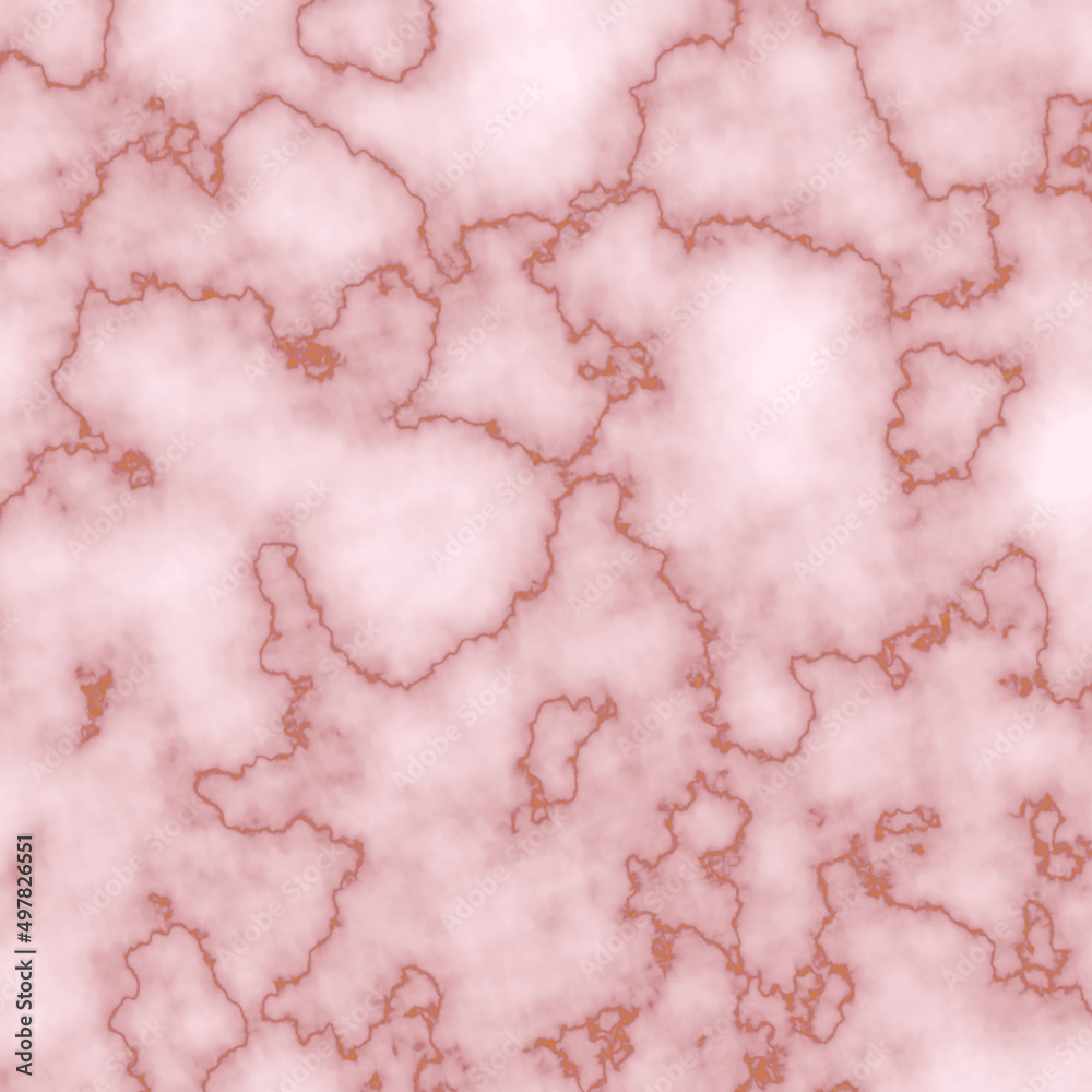 Blush pink and copper marble pattern background.