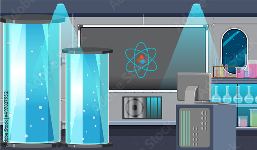 Science laboratory for chemical experiments