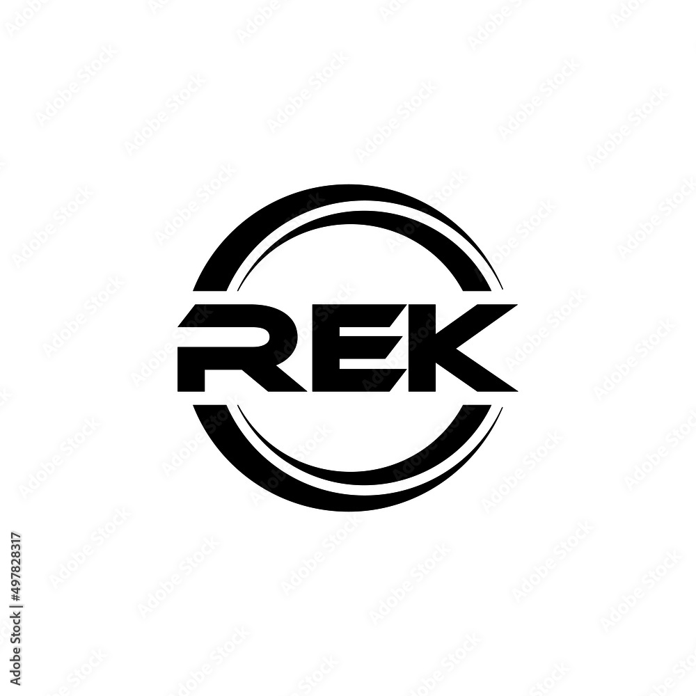 REK letter logo design with white background in illustrator, vector logo modern alphabet font overlap style. calligraphy designs for logo, Poster, Invitation, etc. REK letter logo design with white background in illustrator, vector logo modern alphabet font overlap style. calligraphy designs for logo, Poster, Invitation, etc.
