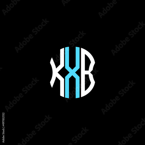 KXB letter logo creative design with vector graphic photo