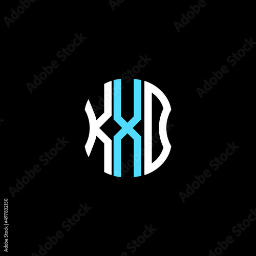 KXD letter logo creative design with vector graphic photo