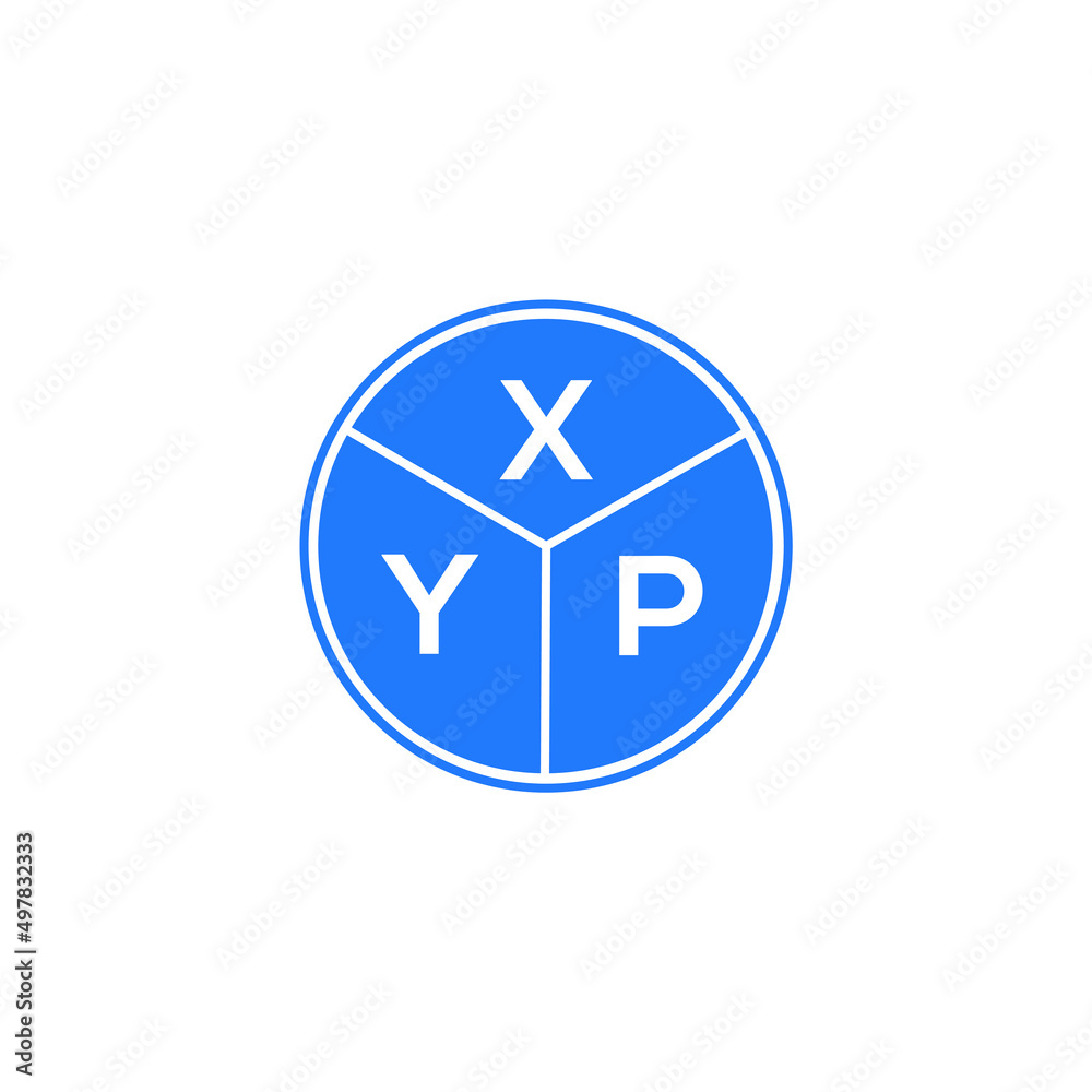 XYP letter logo design on white background. XYP creative circle letter logo concept. XYP letter design. XYP letter logo design on white background. XYP creative circle letter logo concept. XYP letter design.