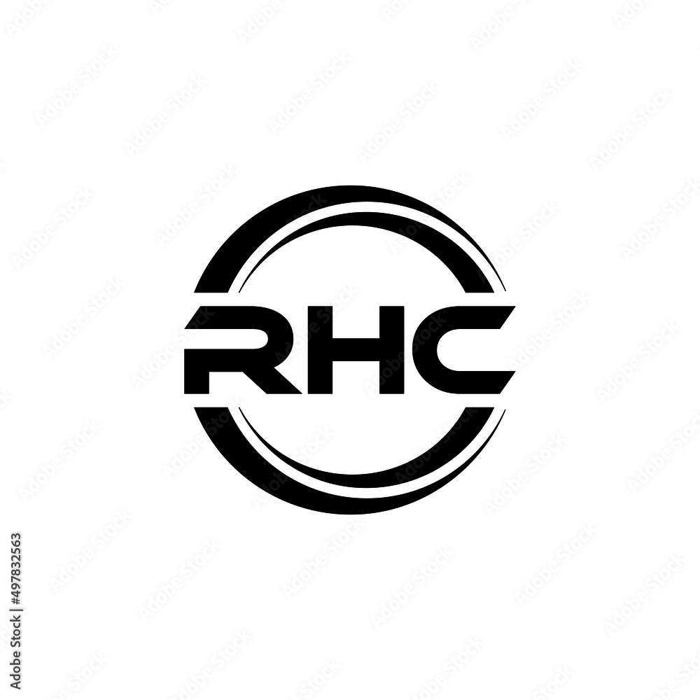 RHC letter logo design with white background in illustrator, vector logo modern alphabet font overlap style. calligraphy designs for logo, Poster, Invitation, etc. RHC letter logo design with white background in illustrator, vector logo modern alphabet font overlap style. calligraphy designs for logo, Poster, Invitation, etc.
