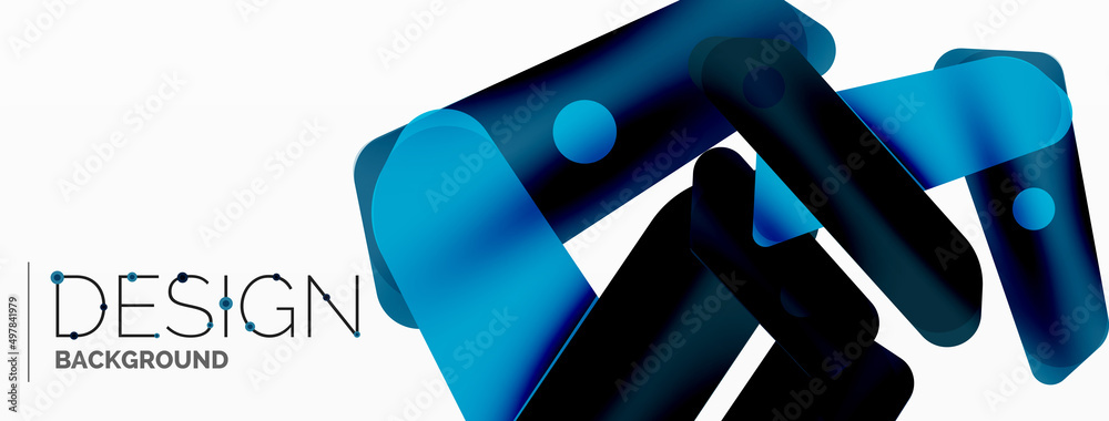 Creative geometric wallpaper. Minimal abstract background. Color bright overlapping lines composition vector illustration for wallpaper banner background or landing page Creative geometric wallpaper. Minimal abstract background. Color bright overlapping lines composition vector illustration for wallpaper banner background or landing page