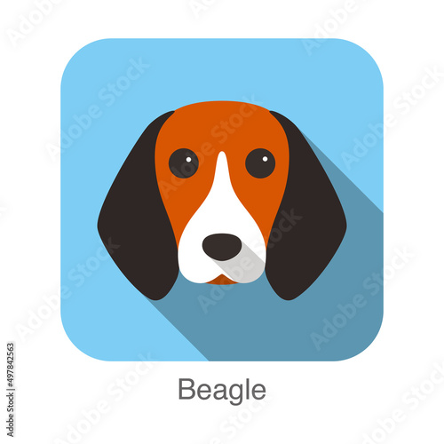 Cartoon breed dog character, dog breed cartoon image series