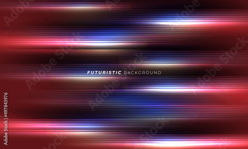 Business abstract modern red and blue line shadow texture Background design. futuristic background, Abstract art wallpaper. Vector illustration.
