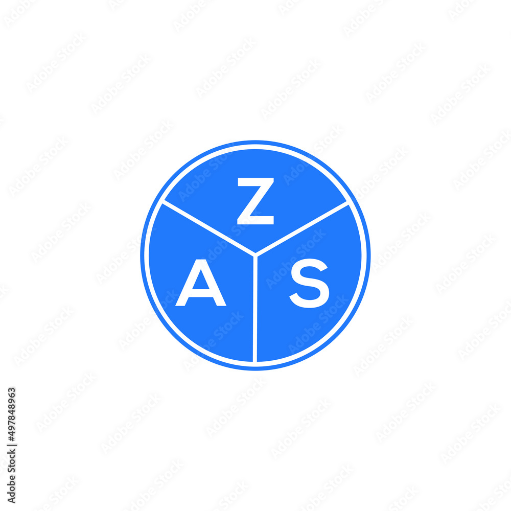 ZAS letter logo design on white background. ZAS creative circle letter logo concept. ZAS letter design.
ZAS letter logo design on white background. ZAS creative circle letter logo concept. ZAS letter design.