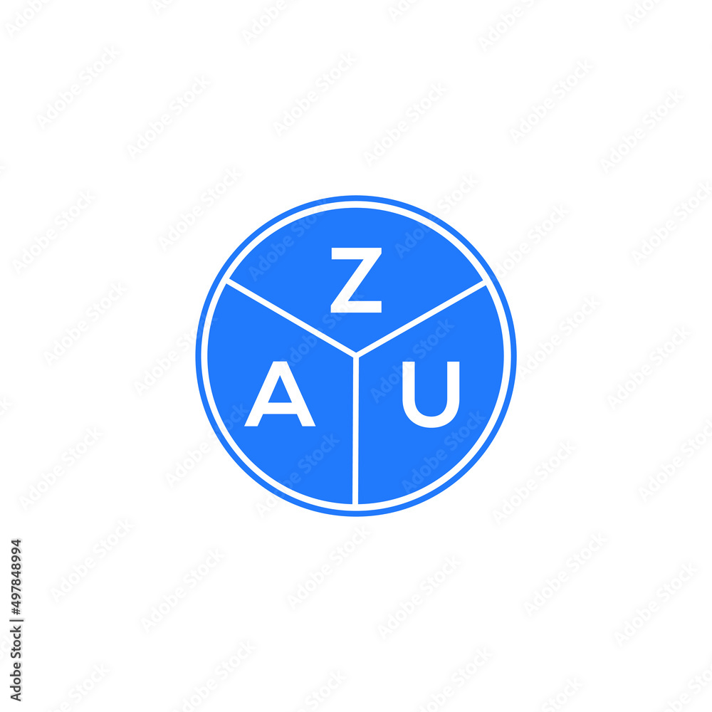 ZAU letter logo design on white background. ZAU creative circle letter logo concept. ZAU letter design.
ZAU letter logo design on white background. ZAU creative circle letter logo concept. ZAU letter design.