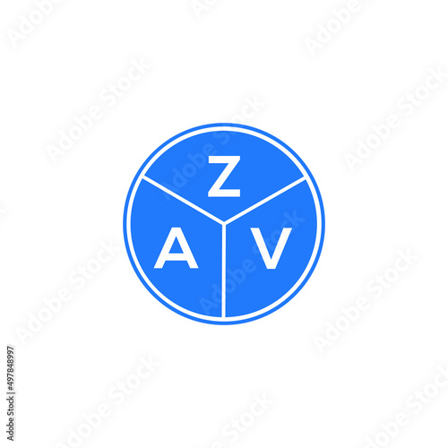 Free Download ZAV letter logo design on white background. ZAV  creative circle letter logo concept. ZAV letter design.
 - GFXLoad