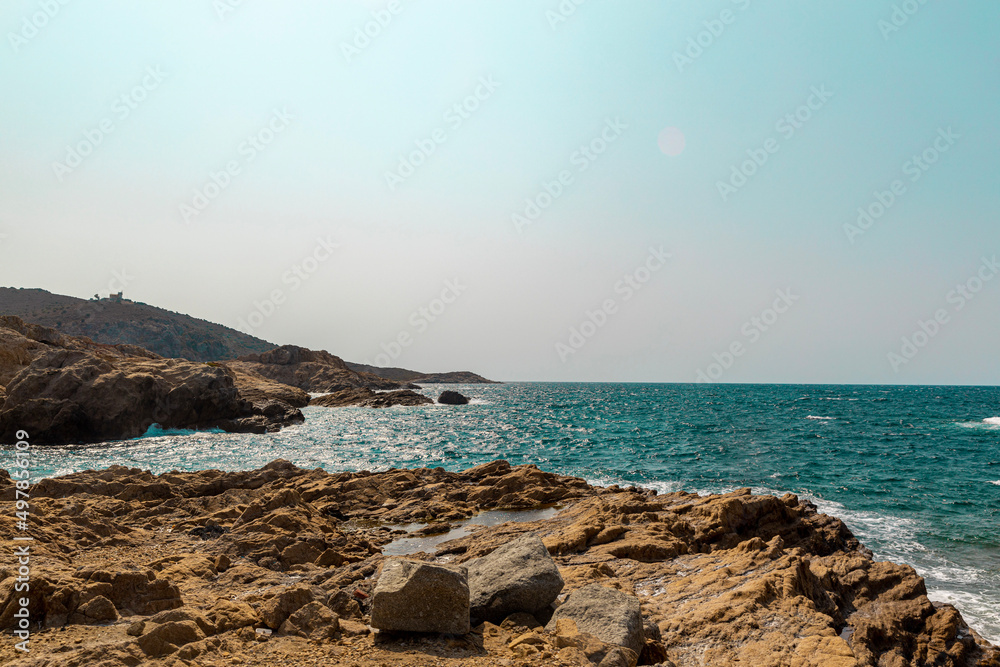 sea and rocks