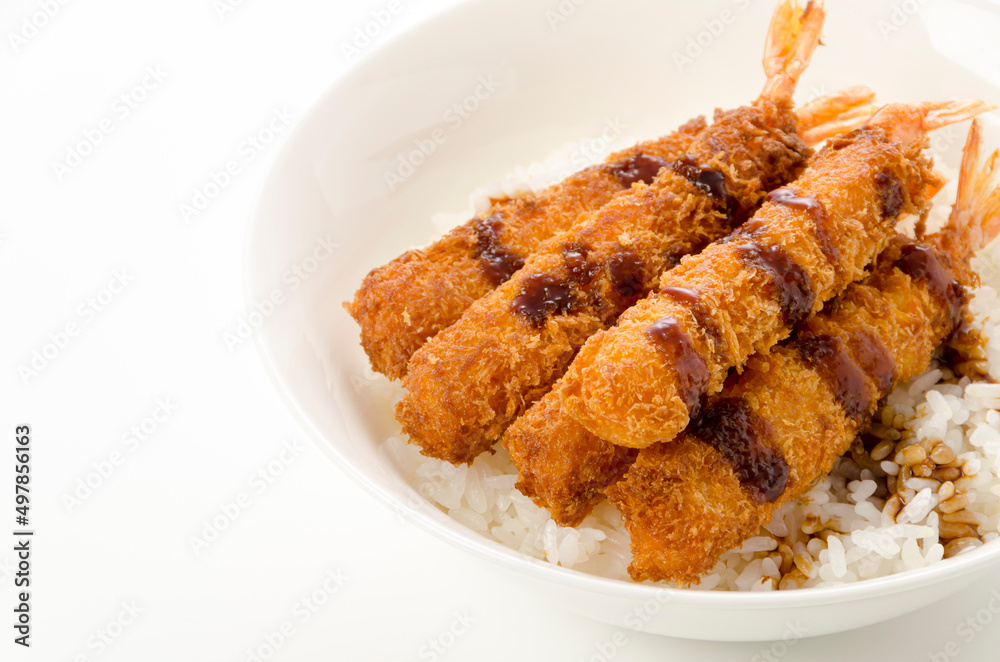 海老フライ丼