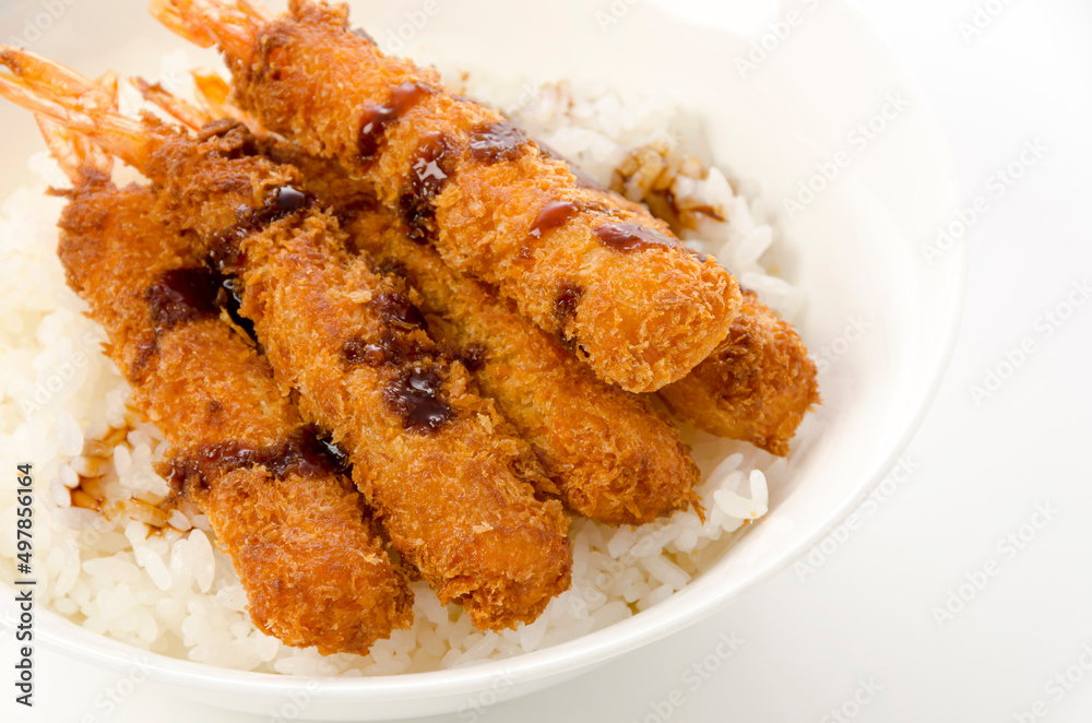 海老フライ丼 海老フライ丼