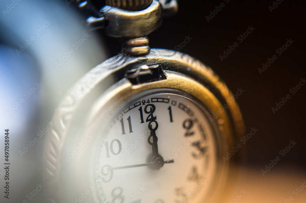 New year clock on abstract background New year clock on abstract background