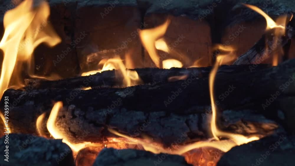 Fire safety concept. Flames and smoke, close up. Fire safety concept. Flames and smoke, close up.
