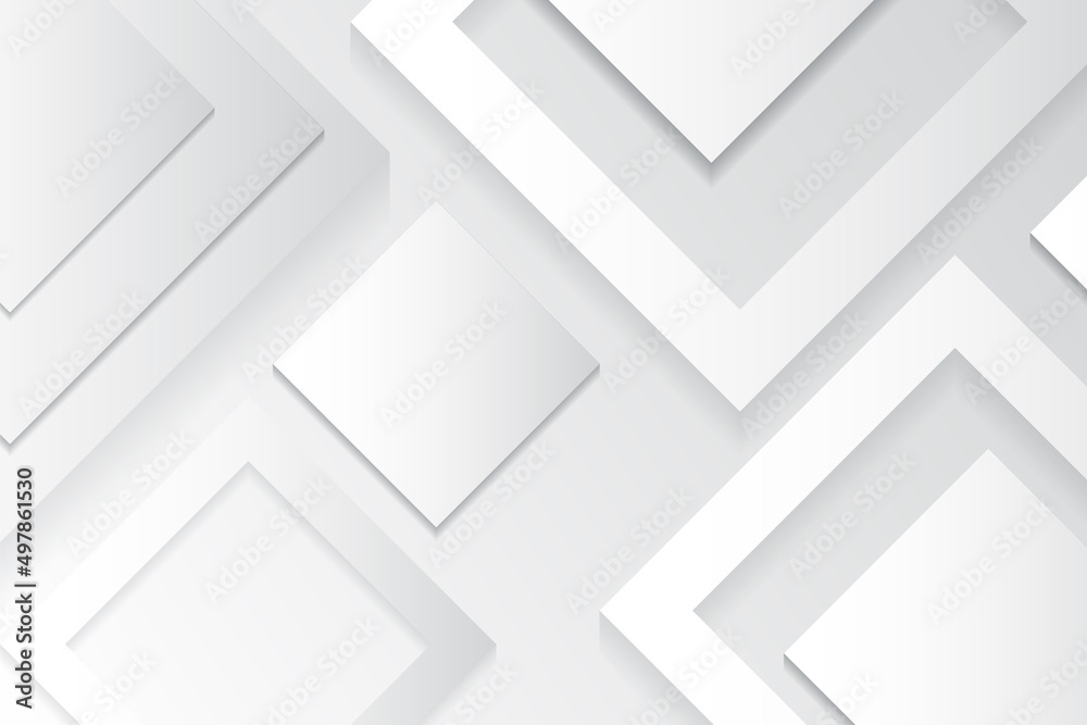 White abstract background on 3d design White abstract background on 3d design