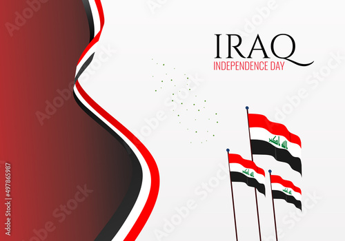 Iraq independence day backg...